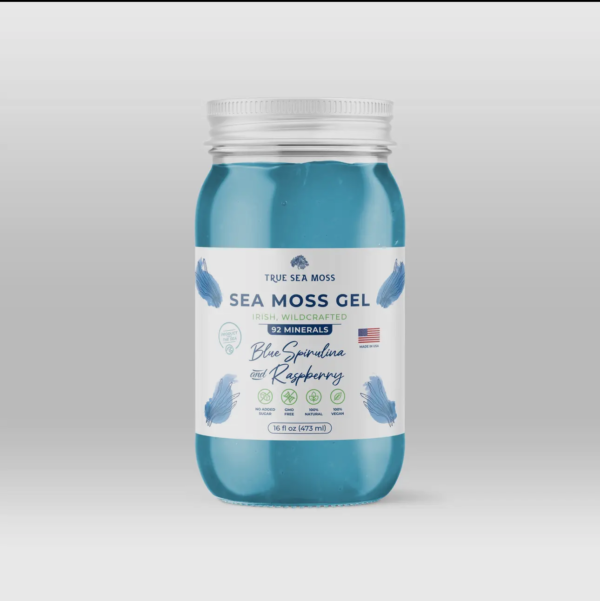 Blue Spirulina Sea Moss Gel